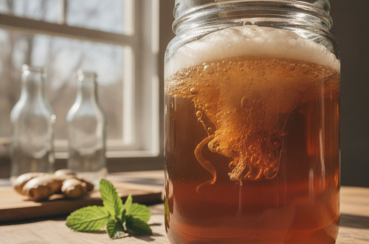Kombucha Scoby Floating Upside Down? What It Means and How to Fix It