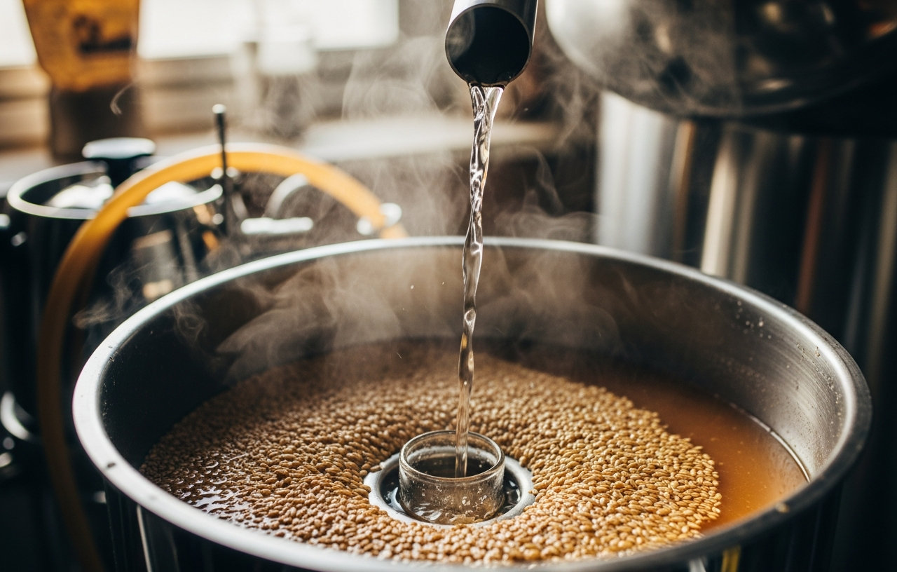 What is a Sparge in Beer Brewing? A Core All-Grain Step